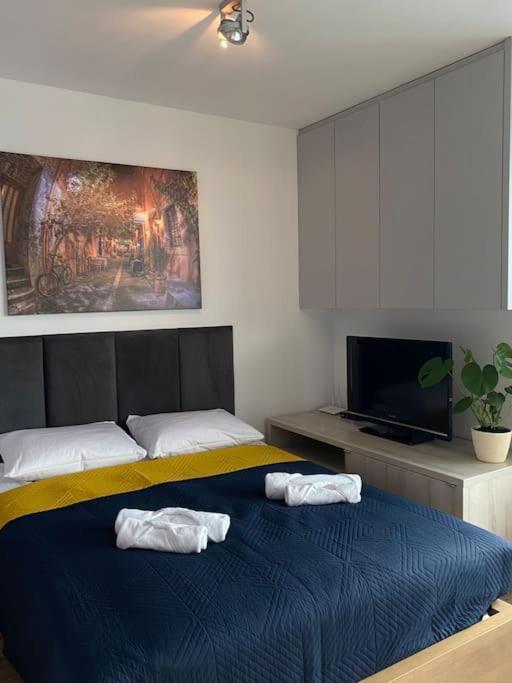 Ladny Apartament W Centrum Krakowa Z Tarasem. Buitenkant foto